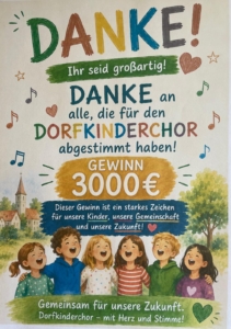 Unser Herzensprojekt – der Dorfkinderchor