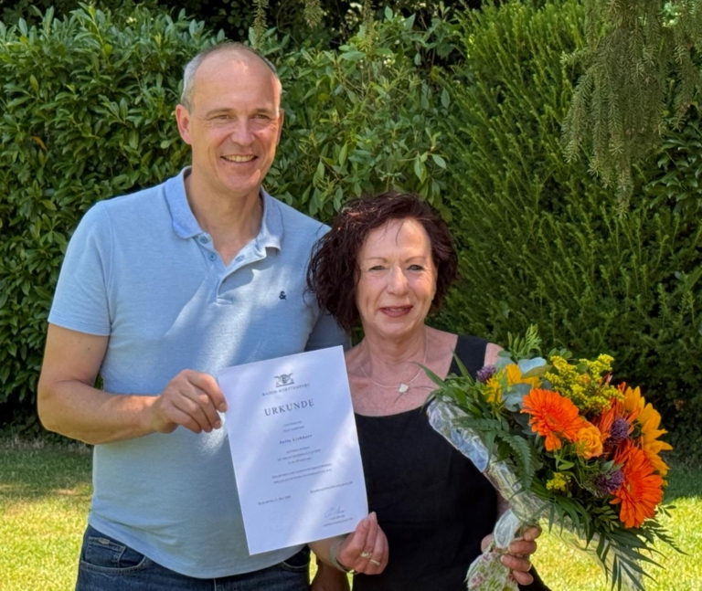 Verabschiedung von Frau Jutta Liebherr